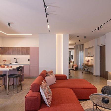 The Pink Penthouse Daire Kandiye Dış mekan fotoğraf