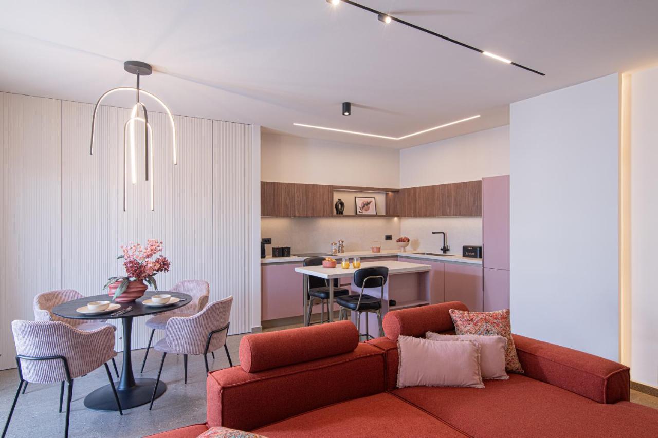 The Pink Penthouse Daire Kandiye Dış mekan fotoğraf