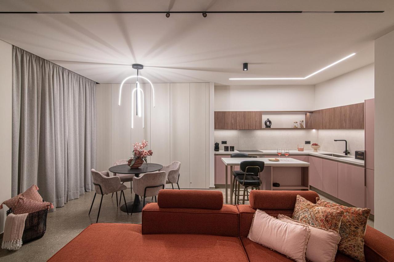 The Pink Penthouse Daire Kandiye Dış mekan fotoğraf