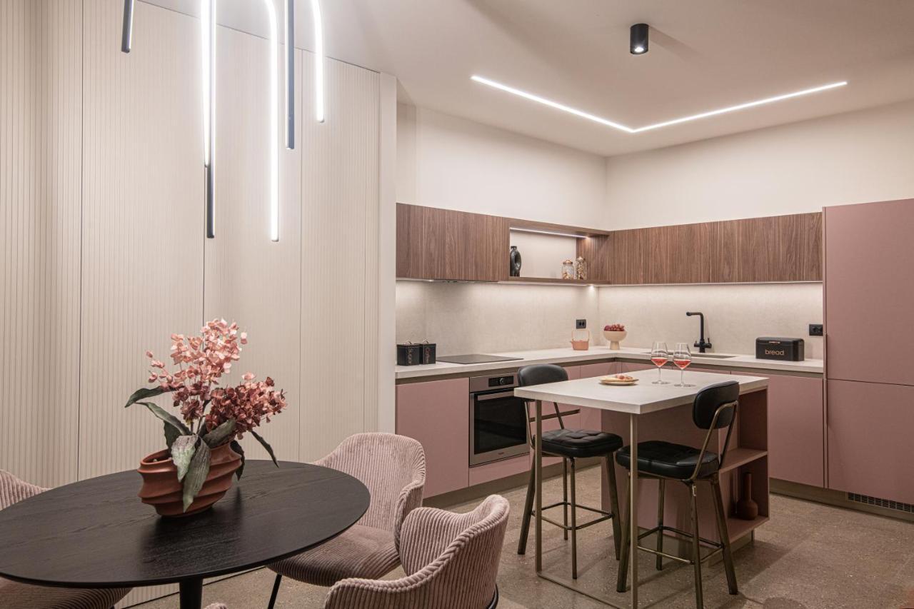 The Pink Penthouse Daire Kandiye Dış mekan fotoğraf